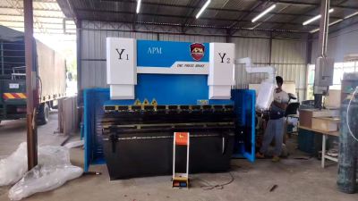 CNC Hybrid Press Brake 4+1 Axes Delivered in Malaysia | Precision Sheet Metal Bending Solution