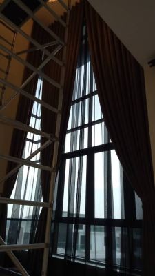 Supply & Install Special Height Curtain (more than 20feet)