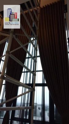 Supply & Install Special Height Curtain (more than 20feet)