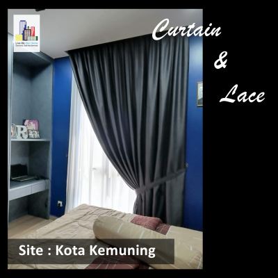 Supply & Install Curtain & Lace @Kota Kemuning, Shah Alam