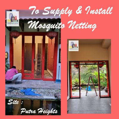 Supply & Install Mosquito Netting @Putra Height