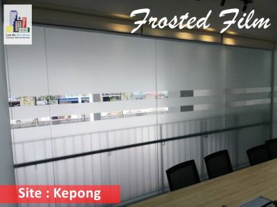 Supply & Install Frosted Film @Kepong