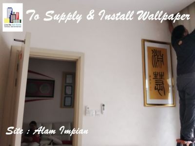 Supply & Install Wallpaper @Alam Impian Shah Alam