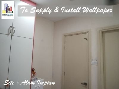 Supply & Install Wallpaper @Alam Impian Shah Alam