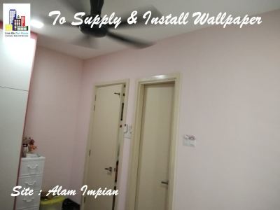 Supply & Install Wallpaper @Alam Impian Shah Alam