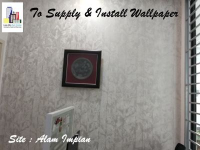 Supply & Install Wallpaper @Alam Impian Shah Alam