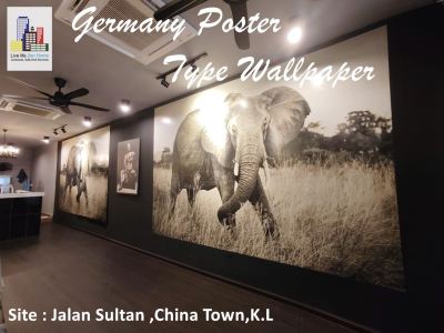 Supply & Install Wallpaper @Jalan Sultan, Chinatown KL