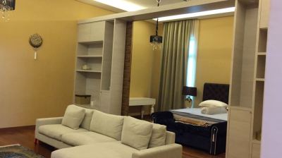 Supply & Install Built-In Cabinet, Curtain, Wallpaper @Datin's House Cyberjaya
