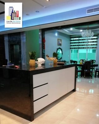 Design & Build Kitchen Cabinet & Island @Tan Sri's House Cyberjaya