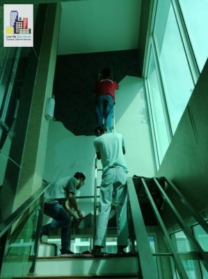 Dismantle & Install Wallpaper @Tan Sri's House Cyberjaya