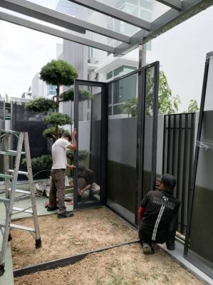 Supply & Install Stainless Screen for Gardening @Tan Sri's House Cyberjaya