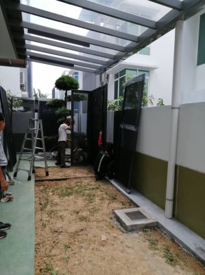 Supply & Install Stainless Screen for Gardening @Tan Sri's House Cyberjaya