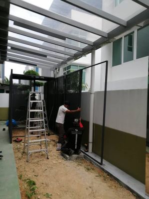 Supply & Install Stainless Screen for Gardening @Tan Sri's House Cyberjaya