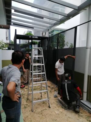 Supply & Install Stainless Screen for Gardening @Tan Sri's House Cyberjaya