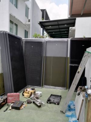 Supply & Install Stainless Screen for Gardening @Tan Sri's House Cyberjaya