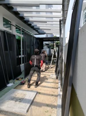 Supply & Install Stainless Screen for Gardening @Tan Sri's House Cyberjaya