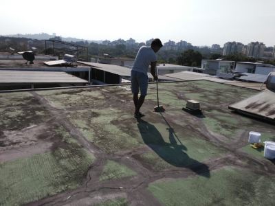 Waterproofing Works at Rooftop @Tan Sri's House Cyberjaya