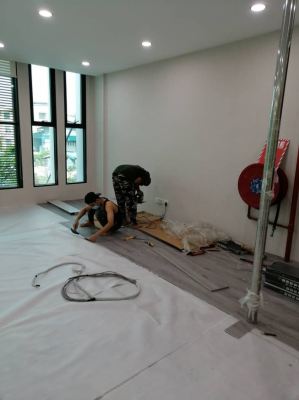 Supply & Install SPC Flooring @Tan Sri's Office Cheras Jaya