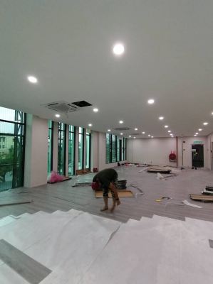 Supply & Install SPC Flooring @Tan Sri's Office Cheras Jaya