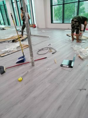Supply & Install SPC Flooring @Tan Sri's Office Cheras Jaya