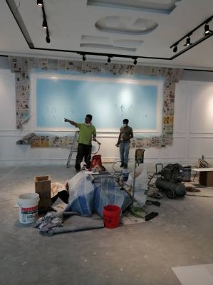 Design & Build With Wallpaper & Painting @Tan Sri's Office Cheras Jaya
