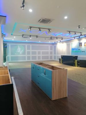 Custom-made Reception Counter @Tan Sri's Office Cheras Jaya