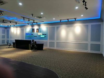 Custom-made Reception Counter @Tan Sri's Office Cheras Jaya