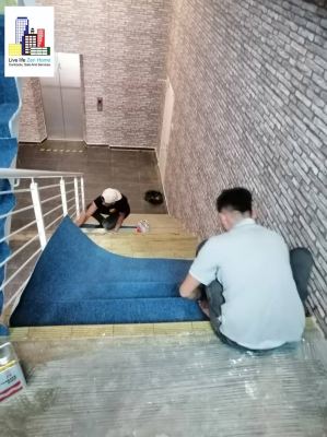 Supply & Install Carpet & Wallpaper @Tan Sri's Office Cheras Jaya