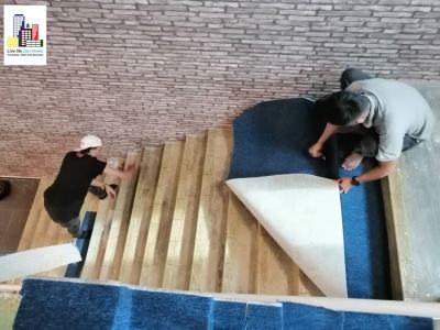 Supply & Install Carpet & Wallpaper @Tan Sri's Office Cheras Jaya