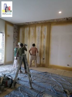 House Refurbishment Including Curtain, Wallpaper, Timber Blinds, Painting @Dr's House Alam Impian