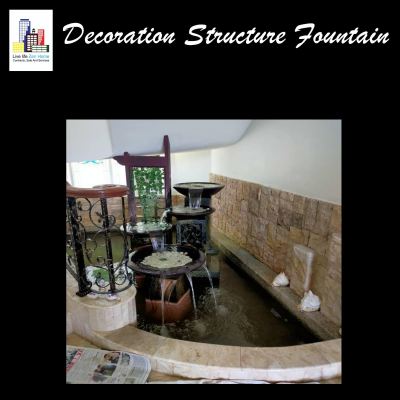 Decoration Structure Fountain @Datin's House
