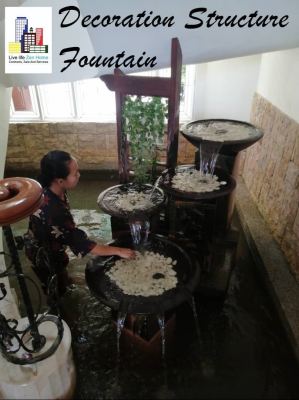 Decoration Structure Fountain @Datin's House