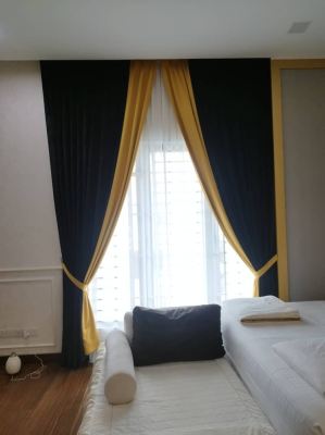 Supply & Install Curtain & Timber Blinds @Dr's House Alam Impian