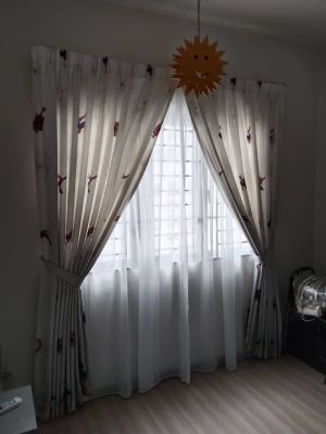 Supply & Install Curtain @Datin's House