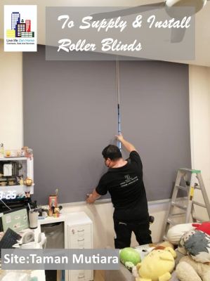 Supply & Install Mosquito Netting & Roller Blinds @Taman Mutiara Cheras