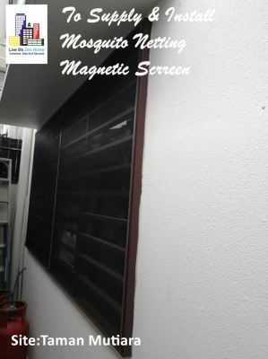 Supply & Install Mosquito Netting & Roller Blinds @Taman Mutiara Cheras