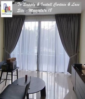 Supply & Install Curtain & Roller Blinds @Manjalara 18