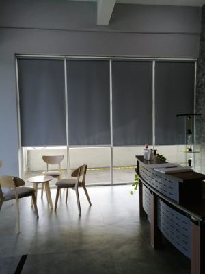 Supply & Install Roller Blinds & Frosted TInted @NCL Office Taman Equine