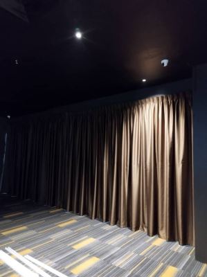 Supply & Install Curtain & Carpet @OO Snooker Center Cheras