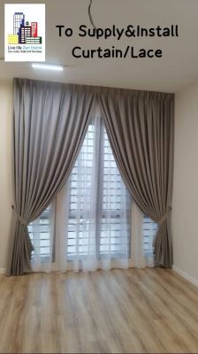 Supply & Install Curtain & Roller Blinds @Puncak Jalil
