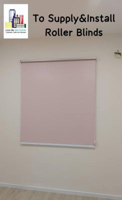 Supply & Install Curtain & Roller Blinds @Puncak Jalil