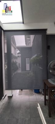 Supply & Install Outdoor Roller Blinds @Setia Alam