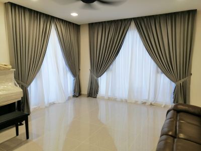 Supply & Install Curtain & Zebra Blinds @Twin Palm 
