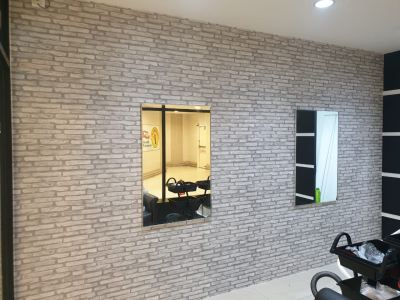 Supply & Install Wallpaper @Saloon Kepong