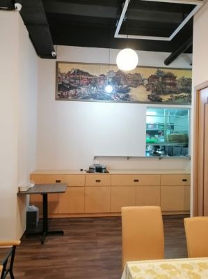 Supply & Install Wallpaper @Restaurant Bukit Jalil