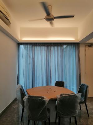 Supply & Install Curtain, Roller Blinds, Tinted Film & Furniture @Mont Kiara Condominium