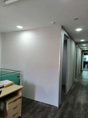 Supply & Install Roller Blinds, Wallpaper & Workstation @SB Office Sungai Buloh