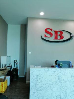 Supply & Install Roller Blinds, Wallpaper & Workstation @SB Office Sungai Buloh