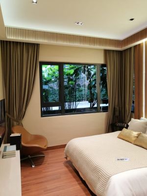 Supply & Install Curtain & Wallpaper @Sample Unit Aria KLCC