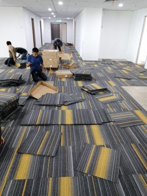 Supply & Install Roller Blinds, Carpet & Workstations @Majlis Keselamatan Negara IDCC